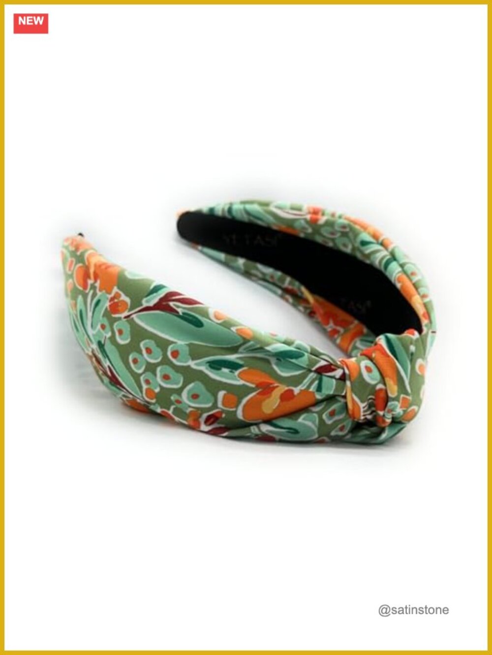 Satin Knotted Headband Non Slip Faux Suede Hair Accessory